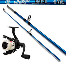 6ft 2pc Fishing Rod + Reel Set