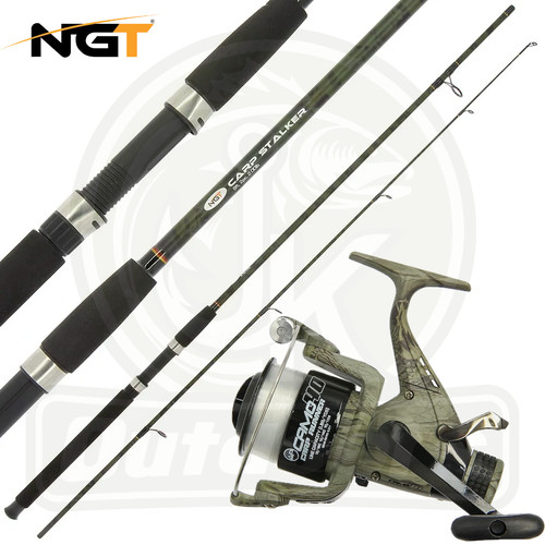 Ngt 8ft carp stalker - 8ft, camo